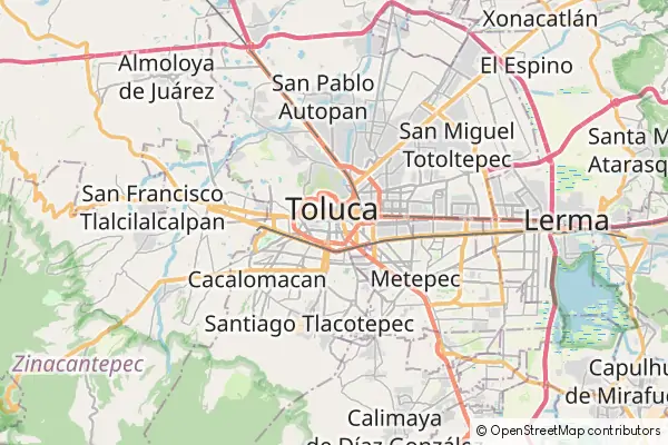 Mapa Toluca