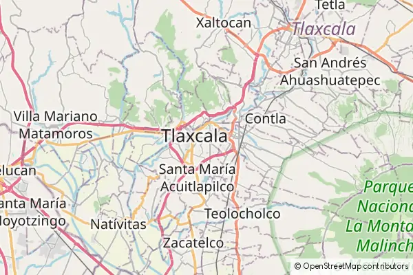 Mapa Tlaxcala