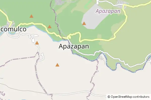 Mapa Apazapan