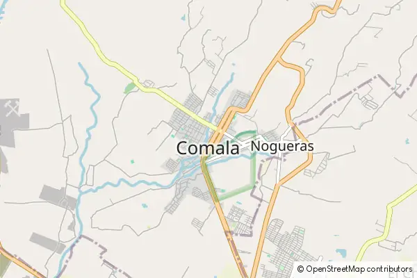 Mapa Comala