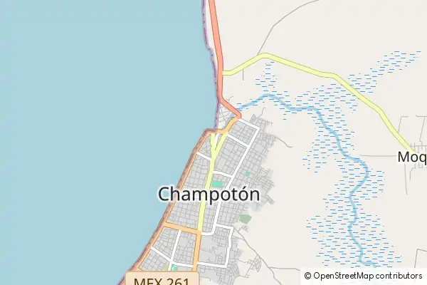 Mapa Champotón