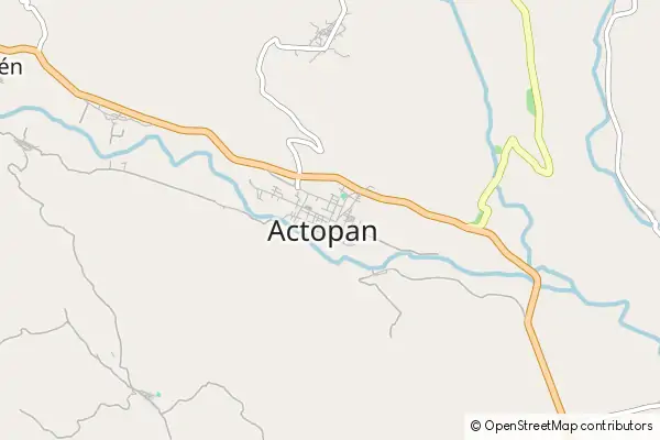 Mapa Actopan