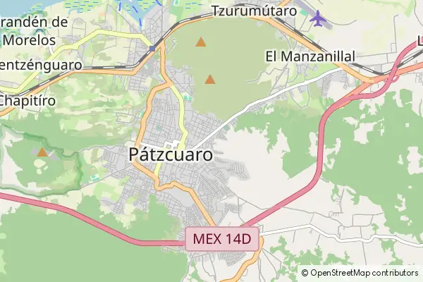 Mapa Pátzcuaro