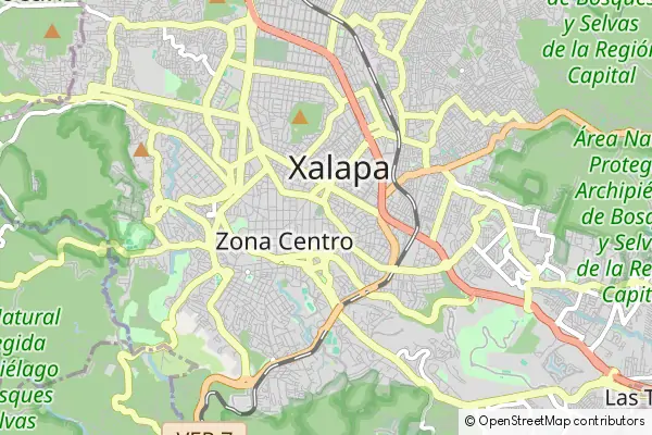 Mapa Xalapa