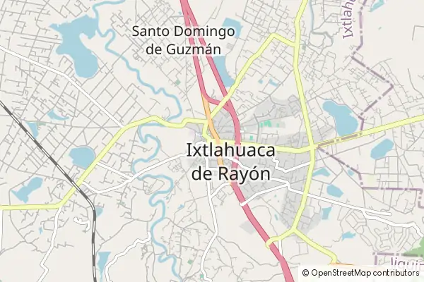 Mapa Ixtlahuaca de Rayón