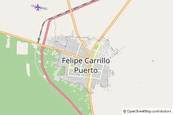 Mapa Felipe Carrillo Puerto