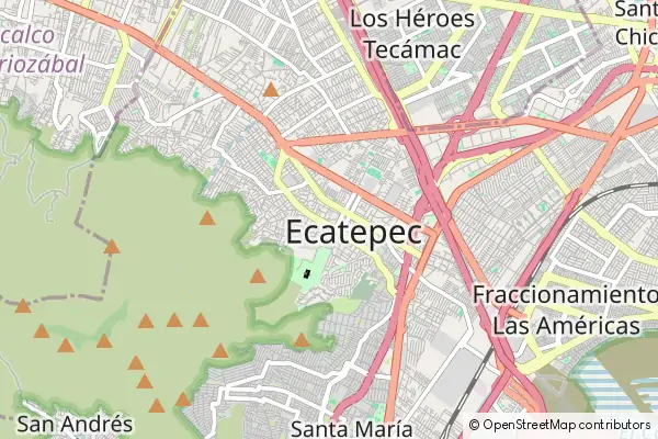 Mapa Ecatepec