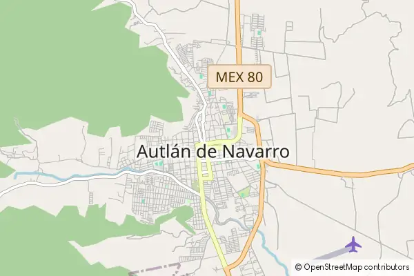 Mapa Autlán de Navarro