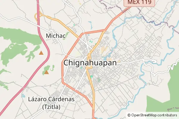 Mapa Chignahuapan