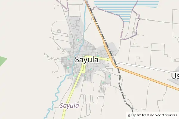 Mapa Sayula