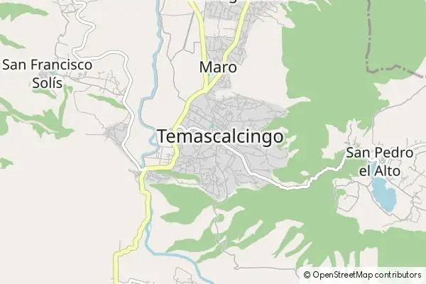 Mapa Temascalcingo