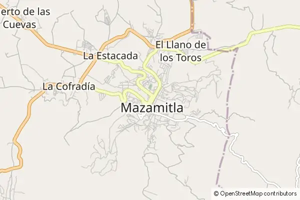 Mapa Mazamitla