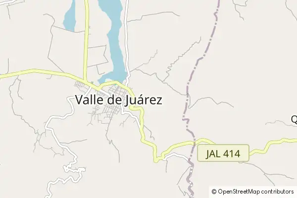 Mapa Valle de Juárez