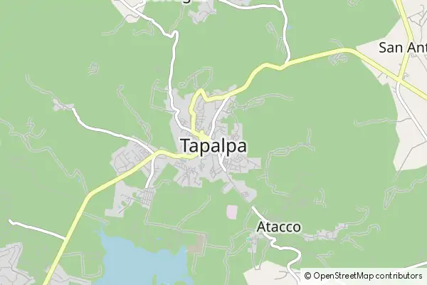 Mapa Tapalpa