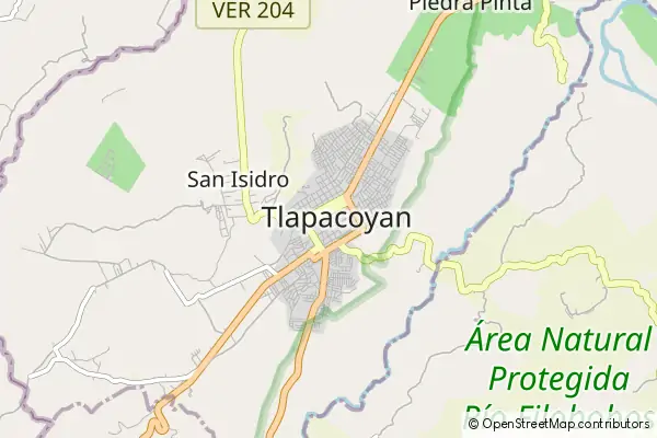 Mapa Tlapacoyan