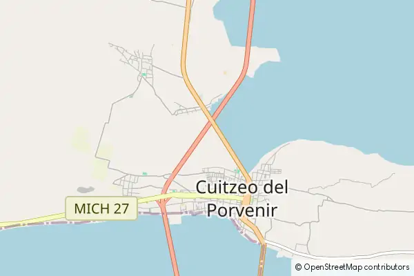 Mapa Cuitzeo