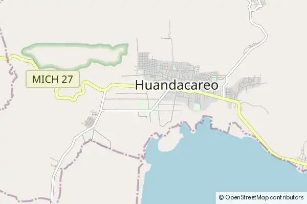 Mapa Huandacareo