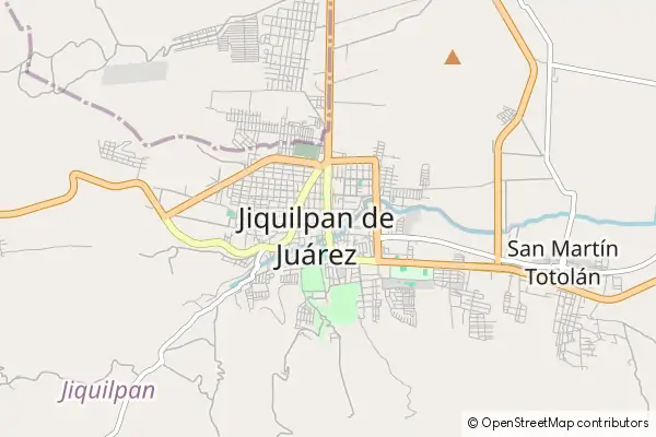 Mapa Jiquílpan de Juárez