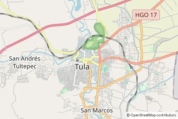 Mapa Tula de Allende