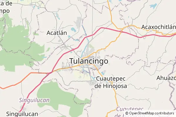 Mapa Tulancingo