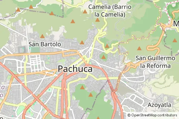 Mapa Pachuca