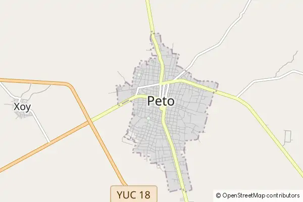 Mapa Peto