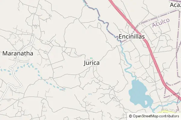 Mapa Jurica