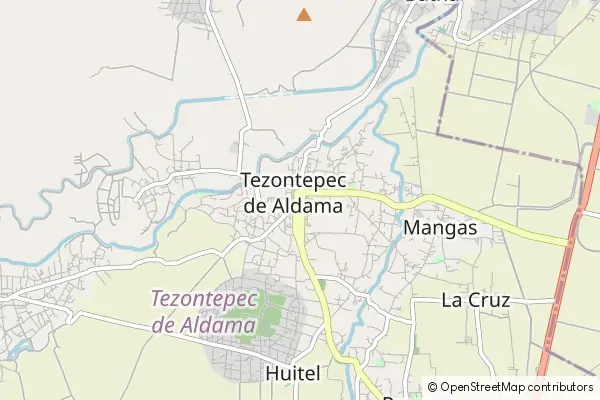 Mapa Tezontepec