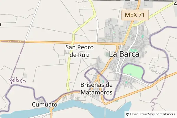 Mapa La Barca