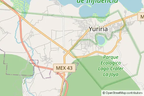 Mapa Yuriria