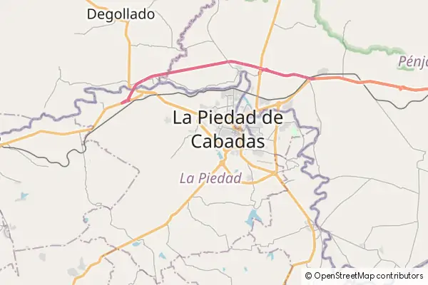 Mapa La Piedad