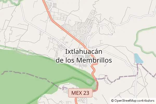Mapa Ixtlahuacán de los Membrillos