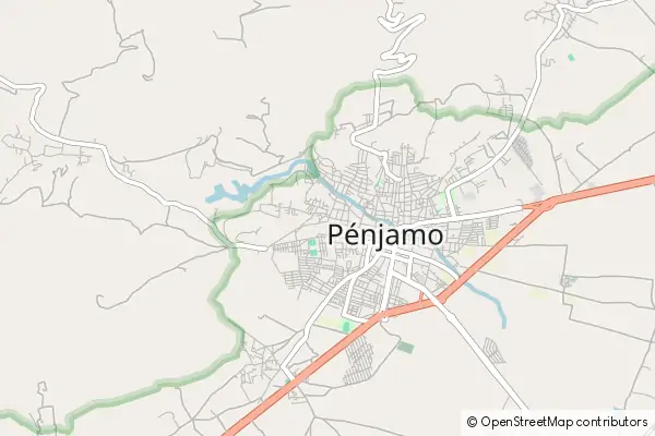 Mapa Pénjamo