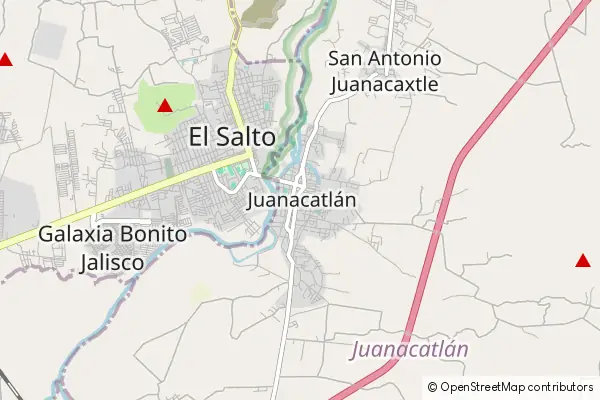 Mapa Juanacatlán