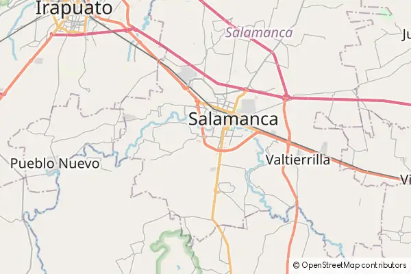 Mapa Salamanca