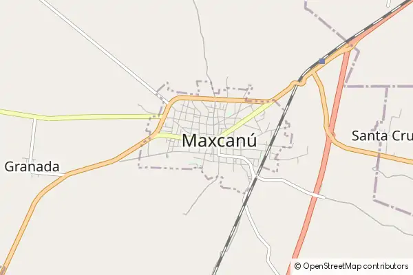 Mapa Maxcanú