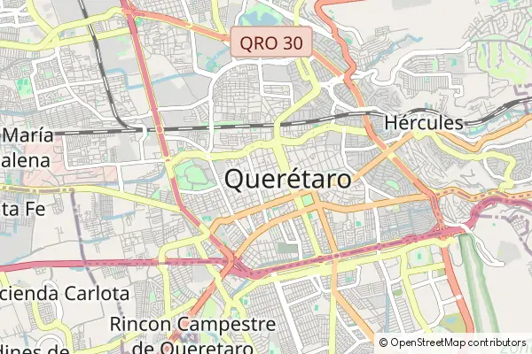 Mapa Queretaro City