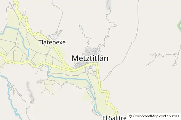 Mapa Metztitlán