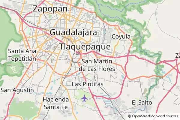 Mapa Tlaquepaque