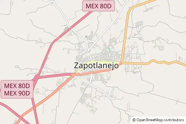 Mapa Zapotlanejo
