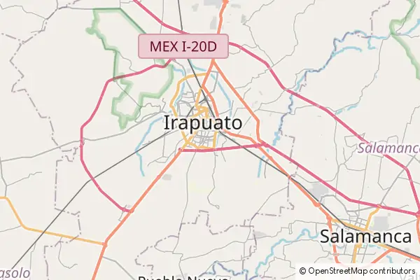 Mapa Irapuato