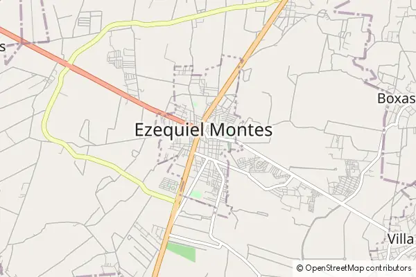 Mapa Ezequiel Montes