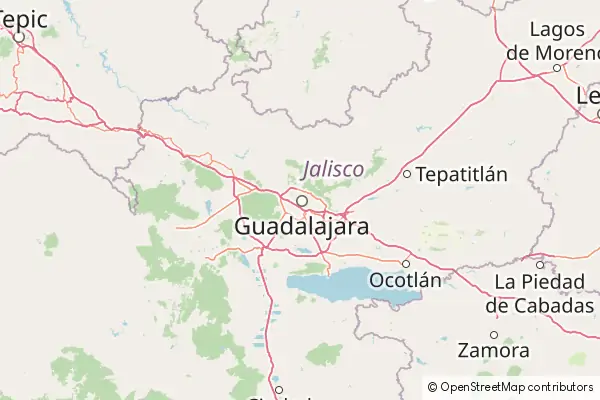 Mapa Guadalajara