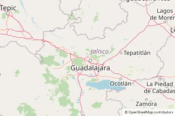 Mapa Zapopan