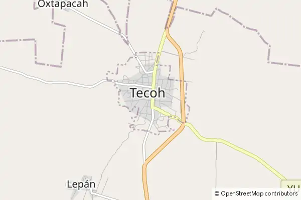 Mapa Tecoh