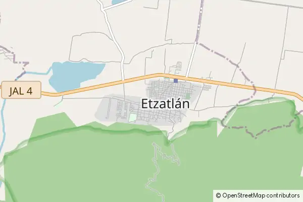 Mapa Etzatlán