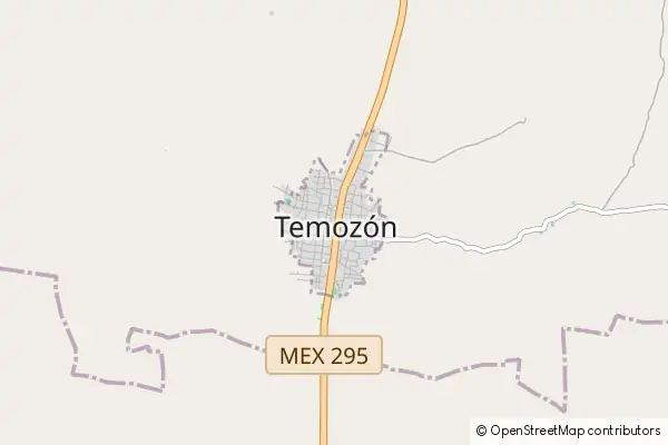 Mapa Temozon
