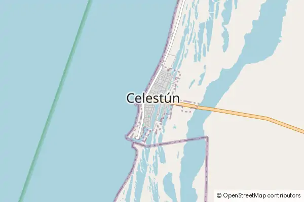 Mapa Celestún