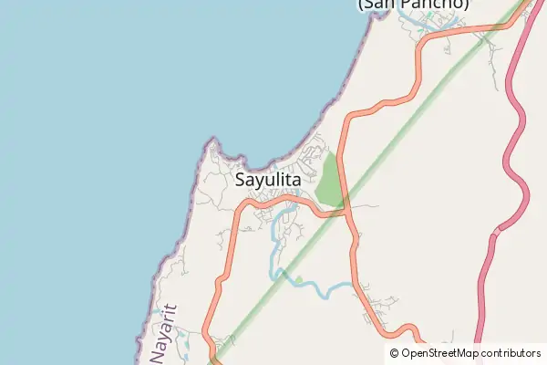 Mapa Sayulita
