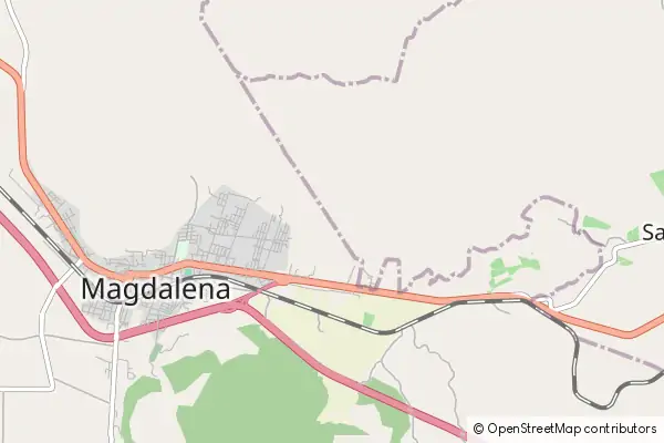 Mapa Magdalena